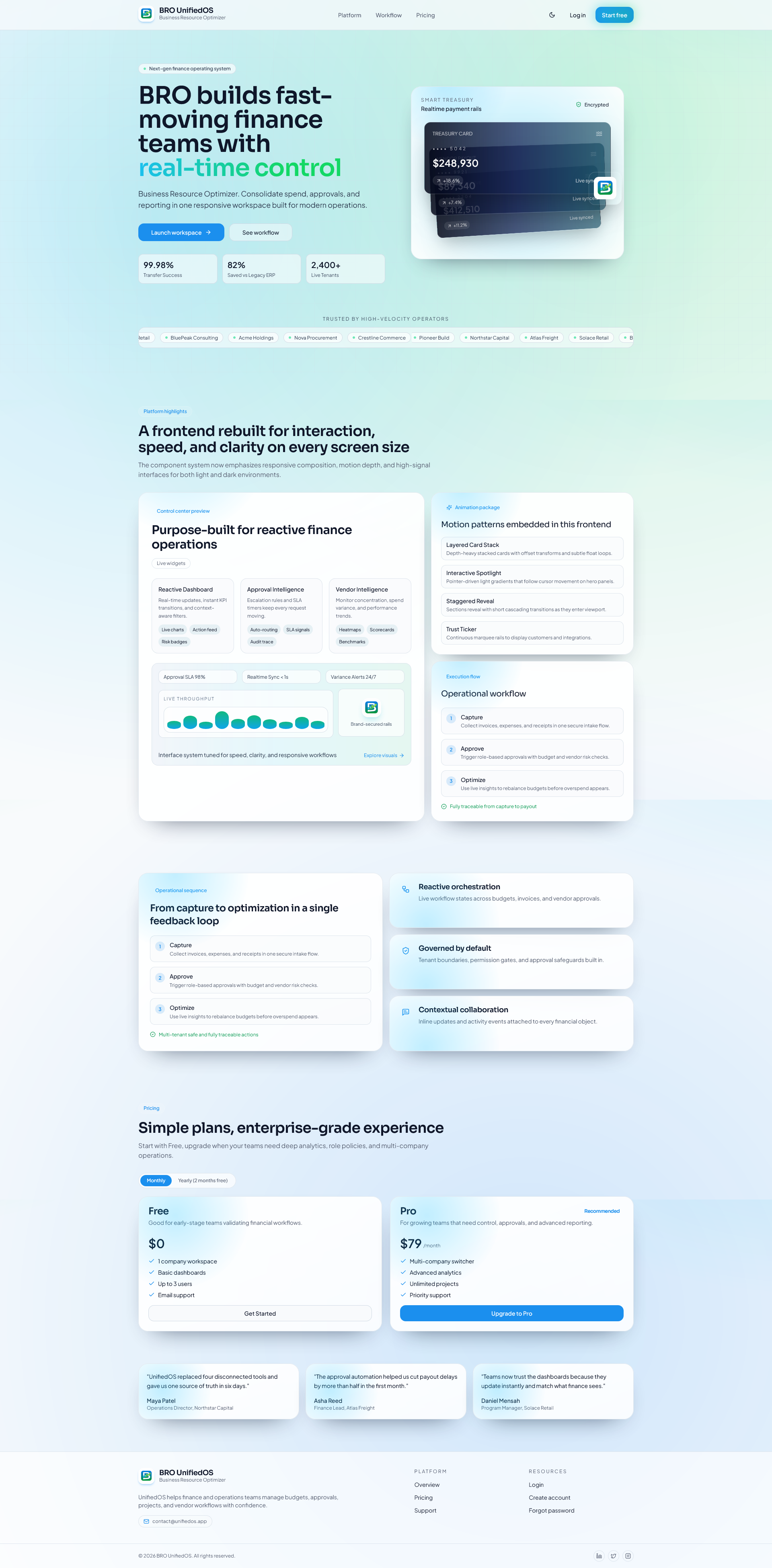 Bro-UnifiedOS project screenshot